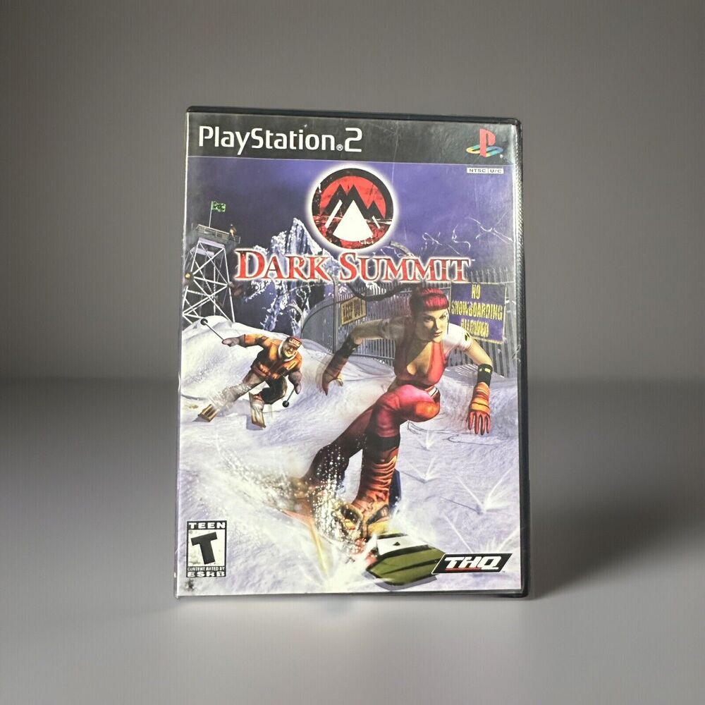 Dark Summit (Sony PlayStation 2, 2001) Complete With Manual CIB